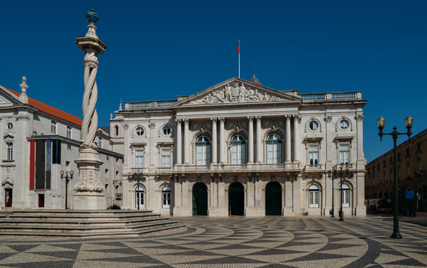 Lisbon City Hall on a sunny day, from Adobe Stock